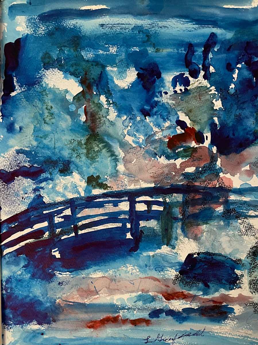Blue Bridge by Lawrence Greenfield 