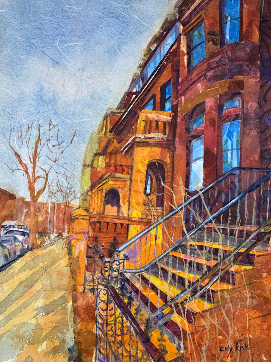 Morning Glow in Brooklyn by Lily Kak 
