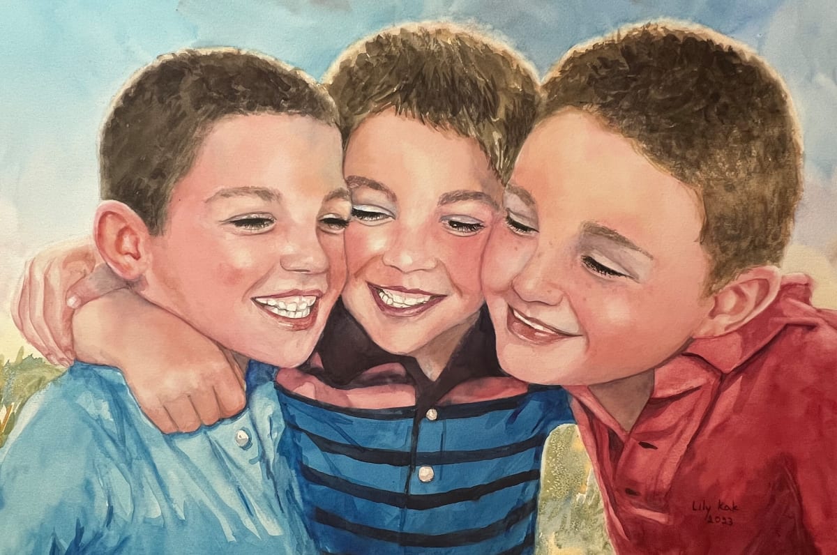 Brotherly Love by Lily Kak 