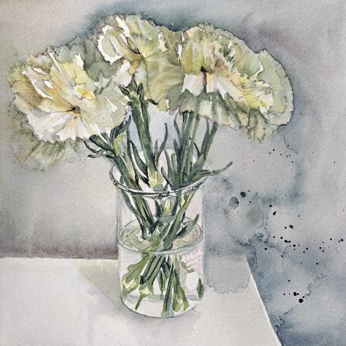 Dia de los Muertos Carnations by Alexa Hirst 