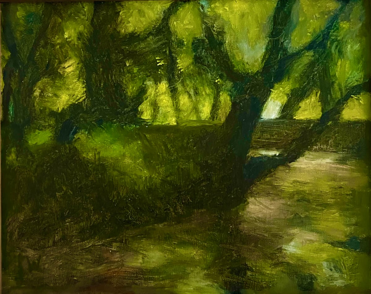 Summer Creek by John Weber 