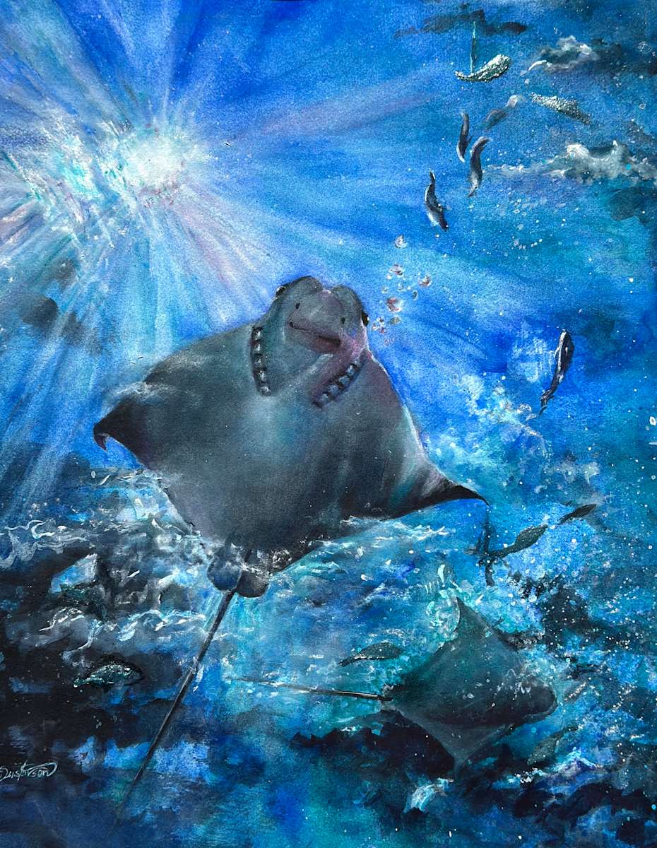 Deep Chill (Rays) by Stephanie Gustavson 
