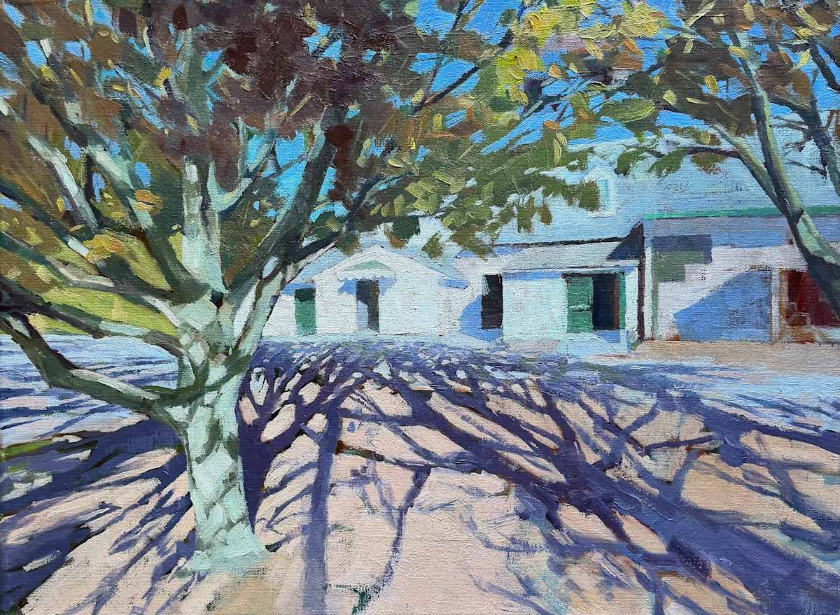 Green Doors by Hong Jin Lee, Image 1.