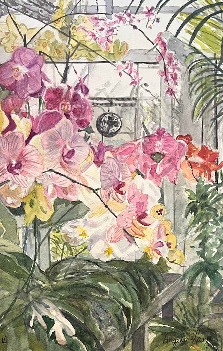 Cozy Greenhouse by Angela Lacy 