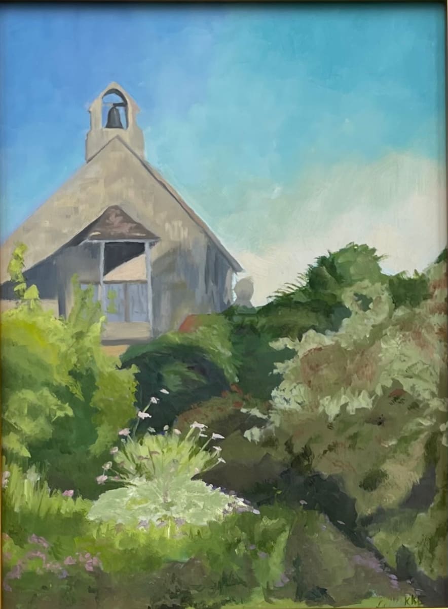 Church Garden by Karen Kuell Epstein 