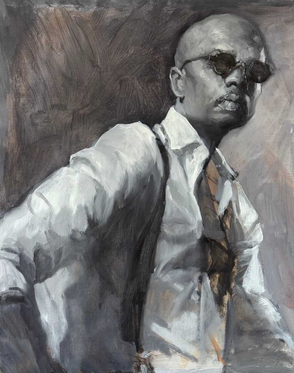 Charles In Grisaille by Diane Weiner, Image 1.