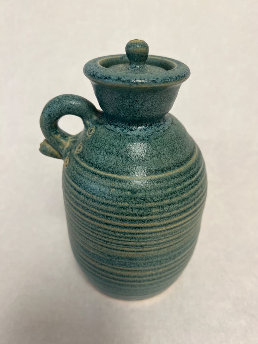 Lidded Jar by Michael Metzner 