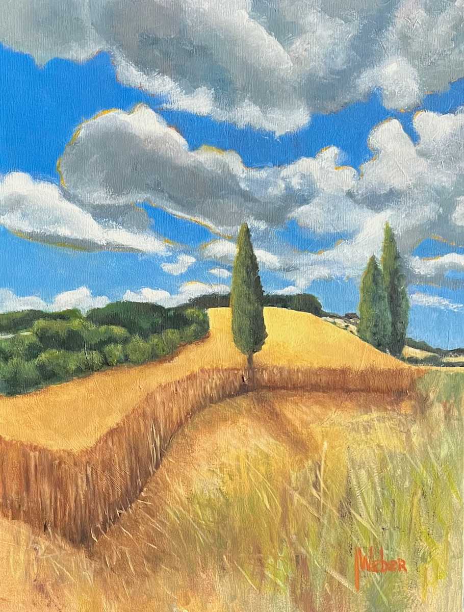 A Field's Right Turn by John Weber 