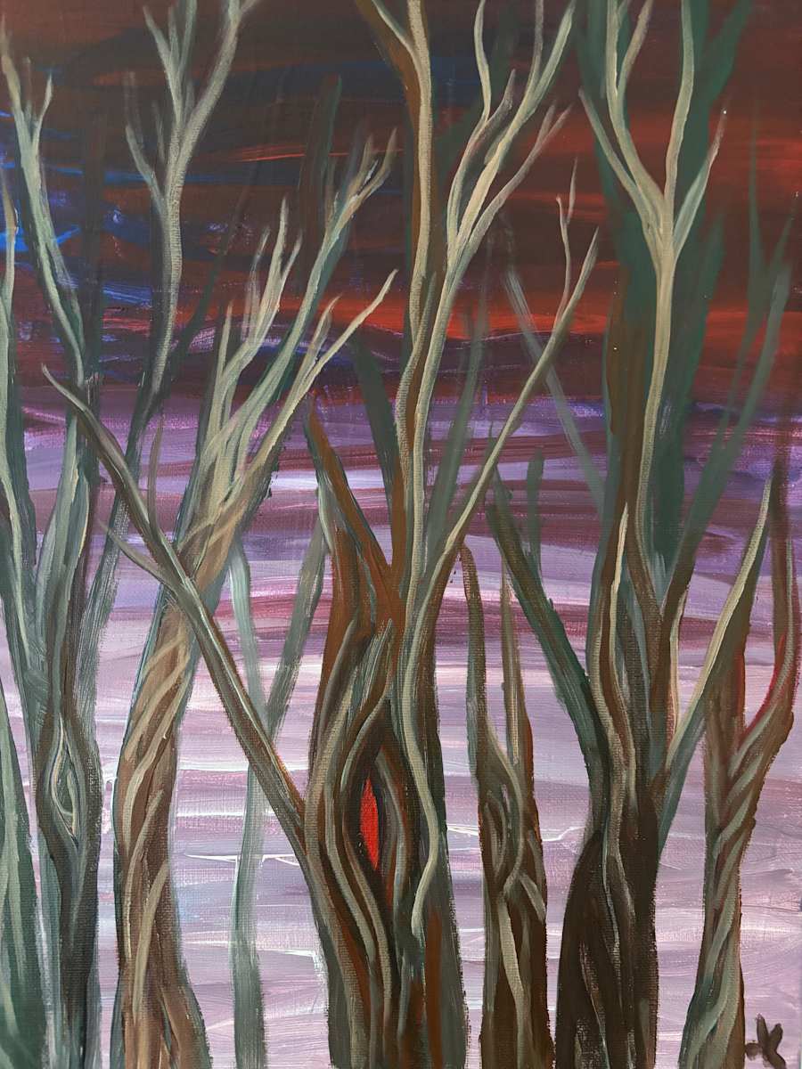 Through the Trees by Jennifer Lubell 