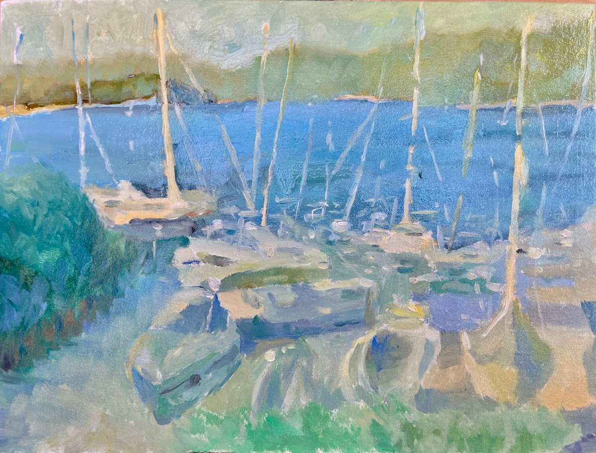 Early Morning at the Shore by Nadine Kim 