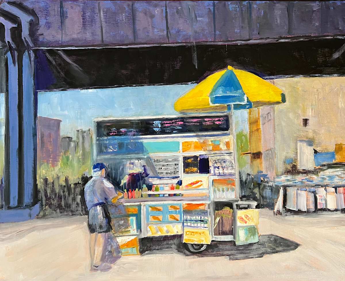 Hot Dog Stand by Nancy Arons 