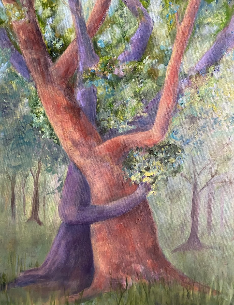 Tree Huggers by Leslie Kraff 