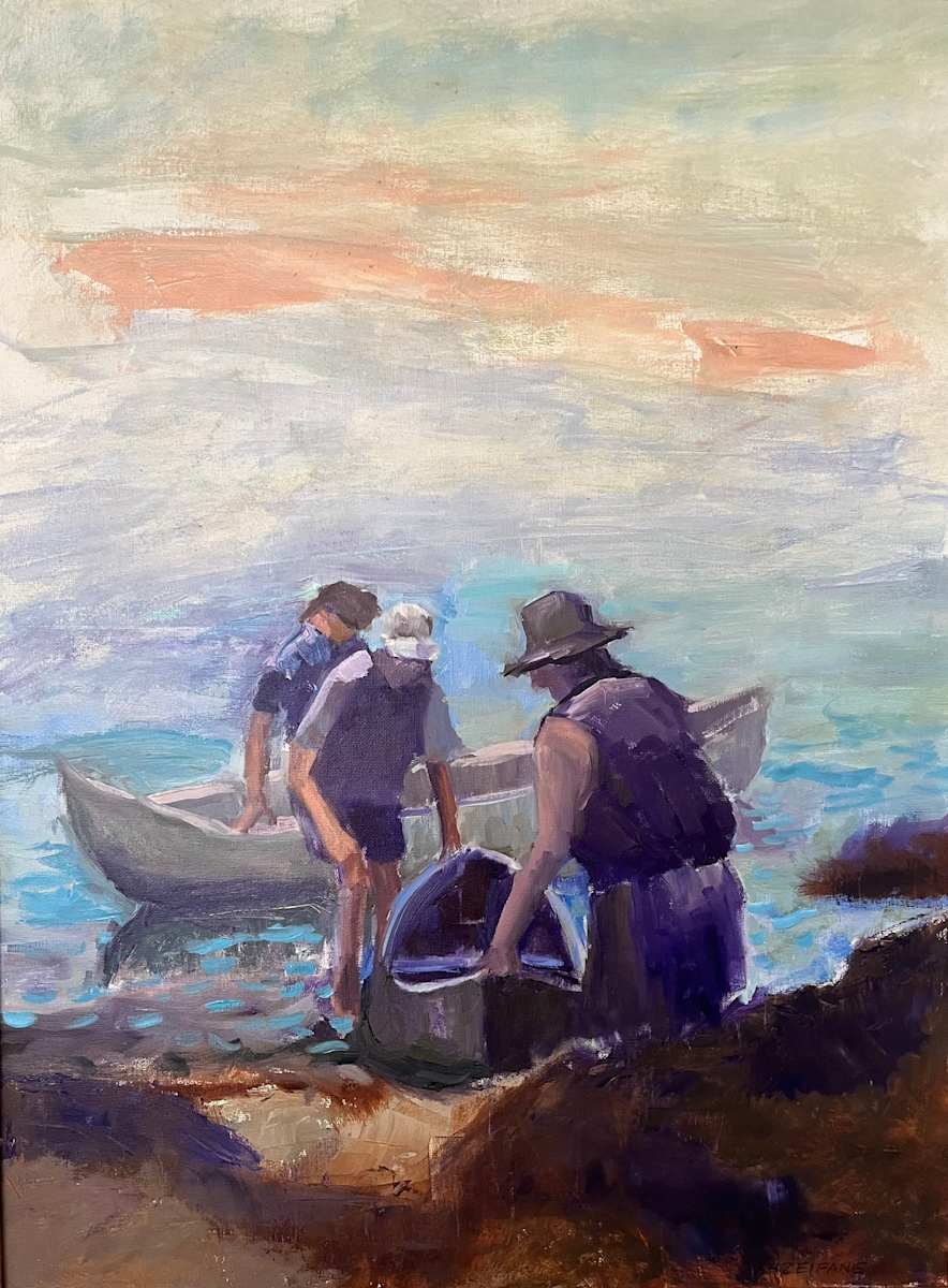 Boating Party by Kathleen Zeifang 