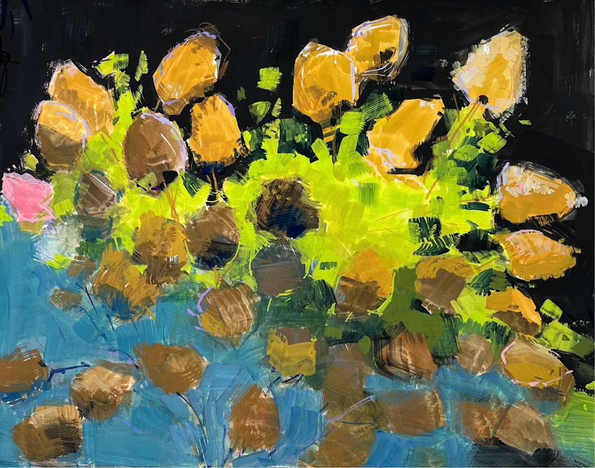 Autumn Hydrangea by Joanne Liotta Aarons 