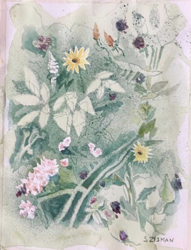 Grosvenor Garden in March by Sandra Zisman 