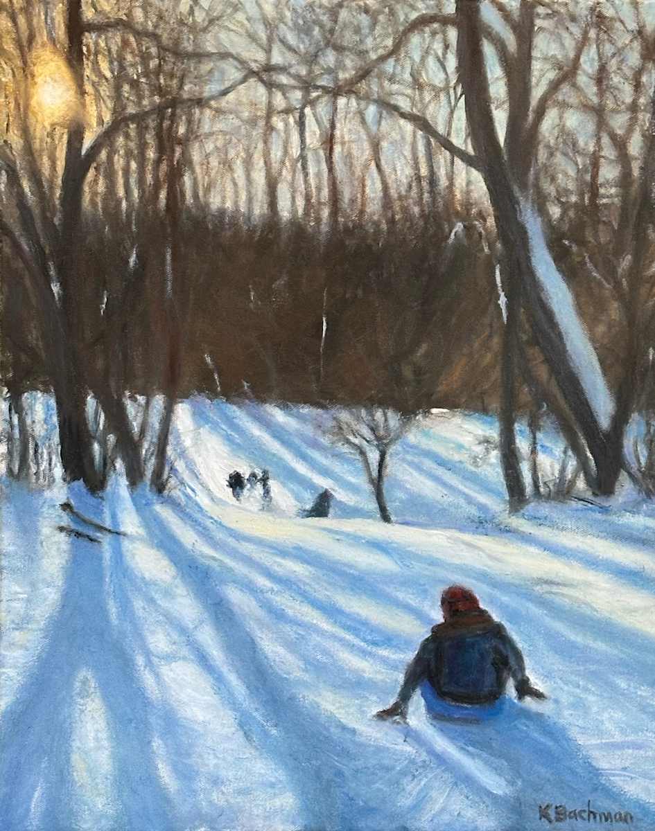 Sledding Hill by Ken Bachman 