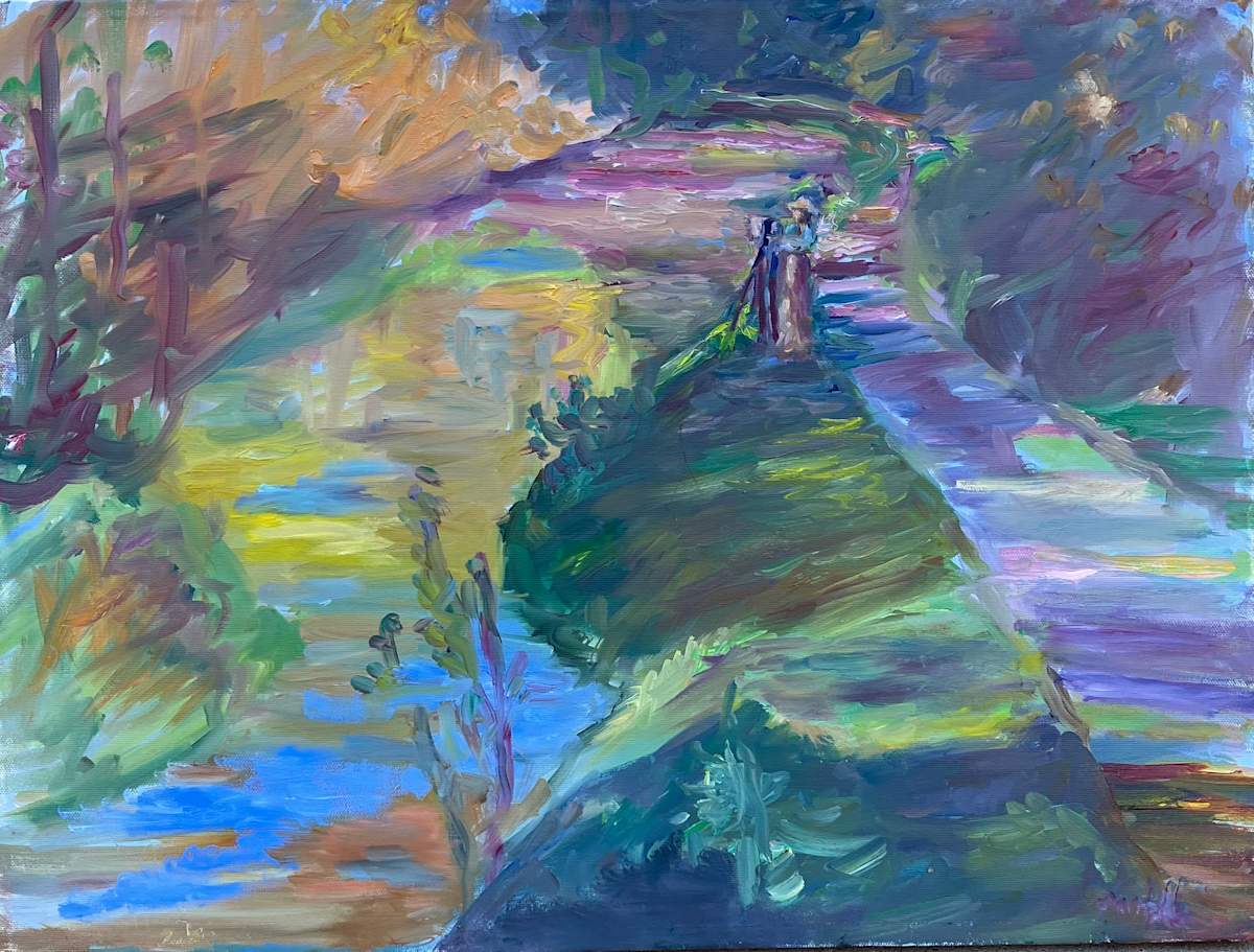 Lady by the River by Joanie Grosfeld, Image 1.