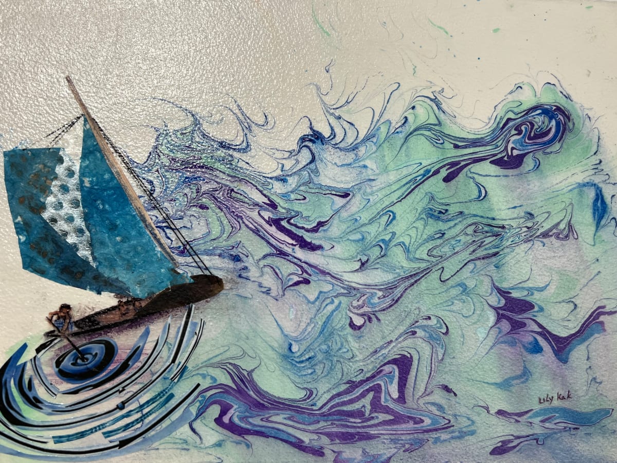 Navigating Stormy Waters by Lily Kak 