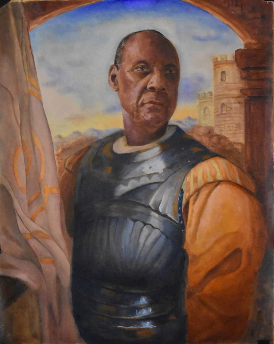 Norman as Othello by Mario Rinaudo 