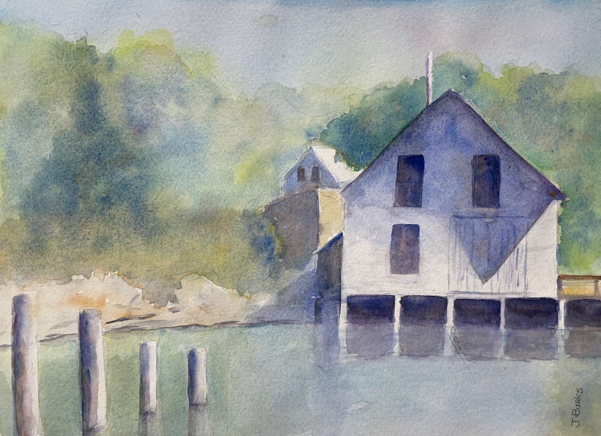 Quiet Harbor by James Burks 
