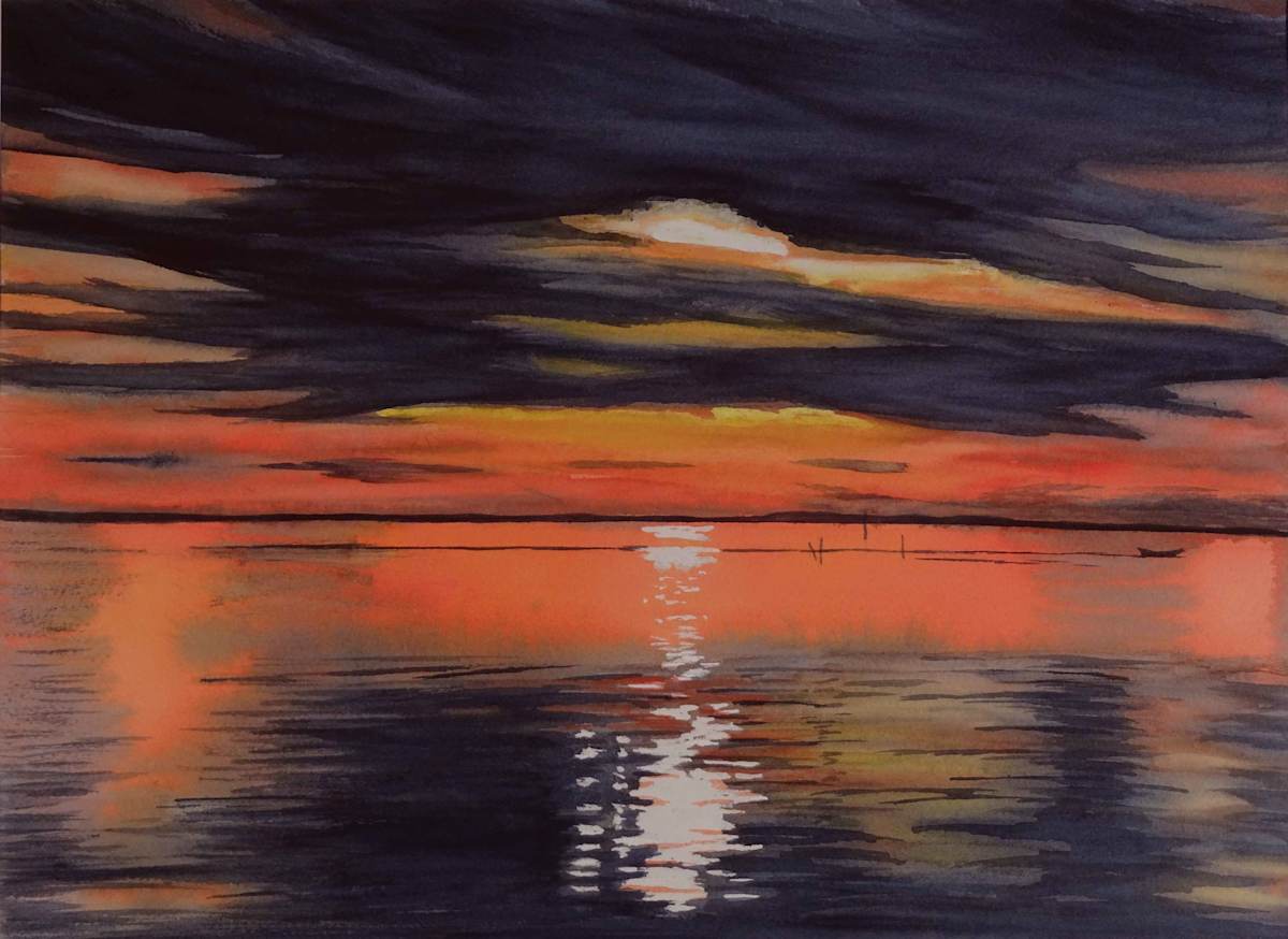 Red Sunset by Susan Moses, Image 1.