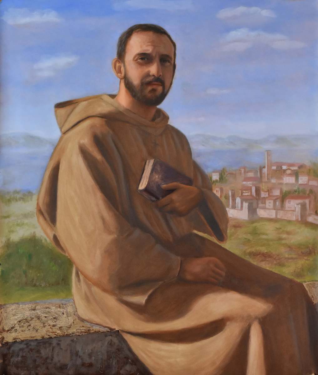Saint Francis of Assisi (1181-1226) by Mario Rinaudo, Image 1.
