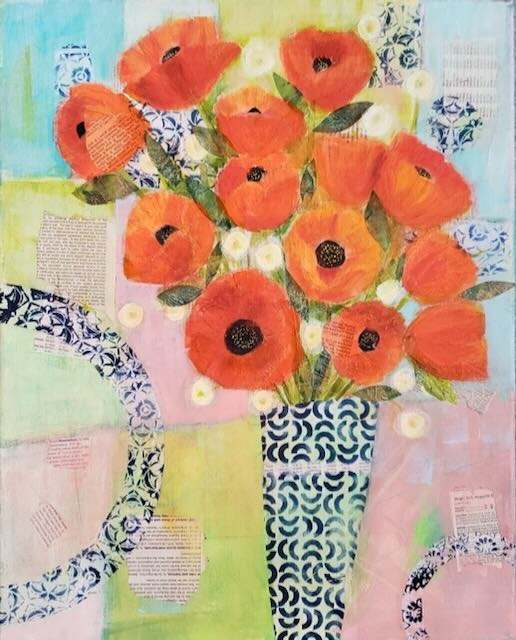 A Levitation of Poppies by Stacy Yochum 