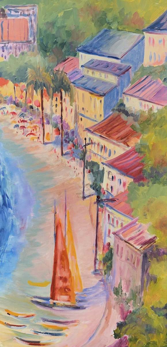 Theule sur Mer, Cote d'Azur by Michael Shibley 