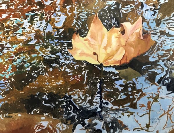 Yellow Leaf by James Vissari 