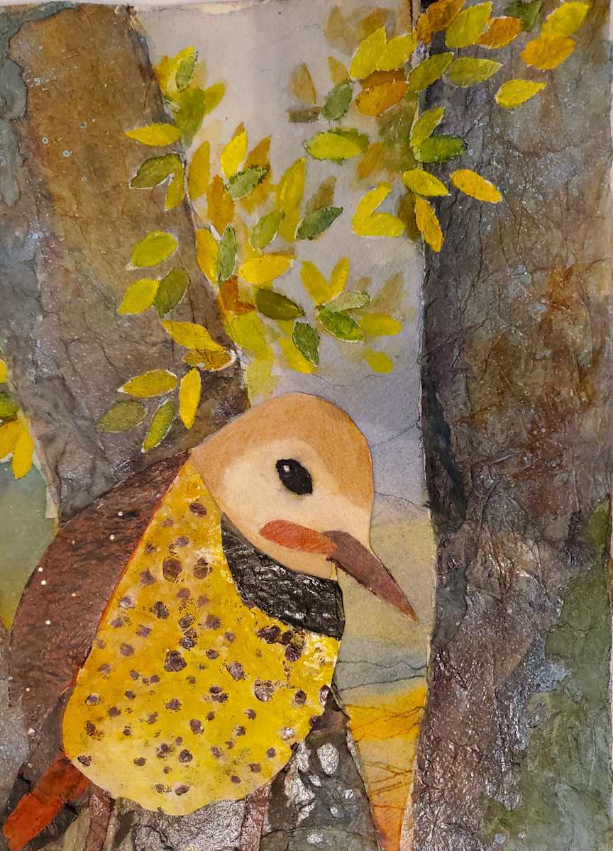 Avian Visitor by Margo Kabel 