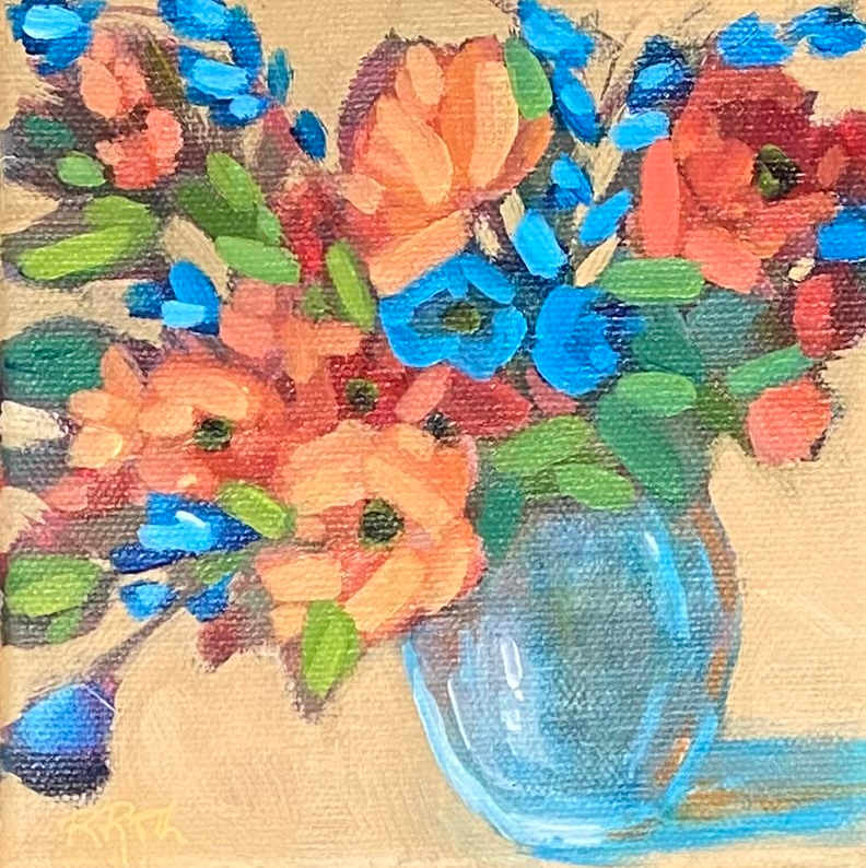 Polka Dot Bloom by Raquel Roth 