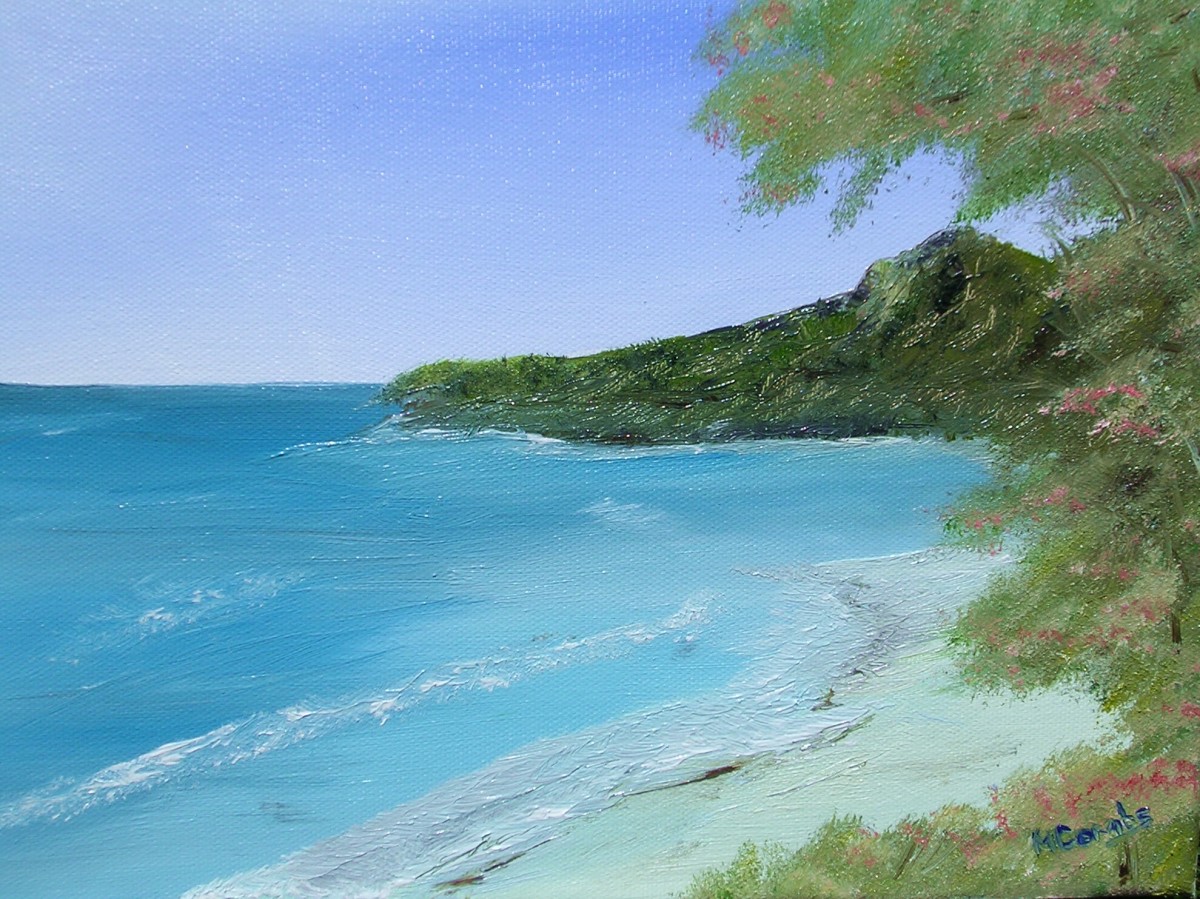 Green Beach by Michael Combs 