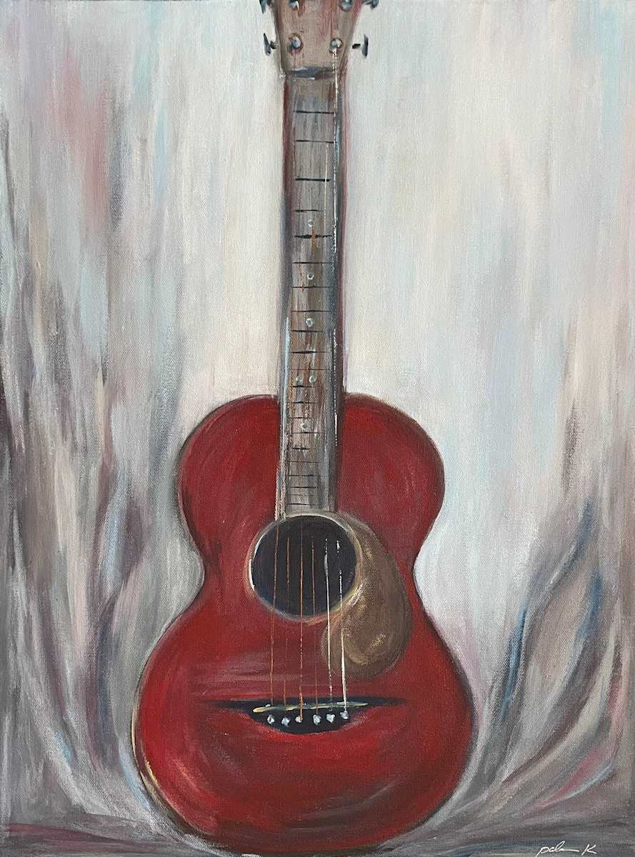 "Acoustic Red" by Karen Palmer, Image 1.
