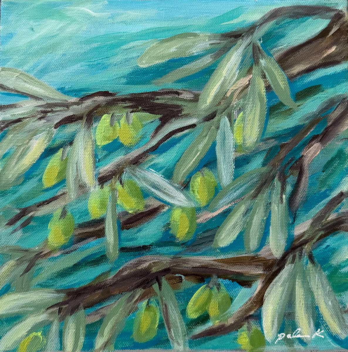 “Olive Sanctuary” by Karen Palmer, Image 1.