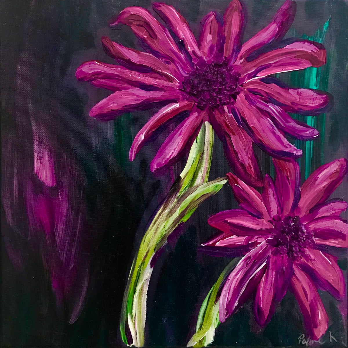 "Dahlia's at Night" 