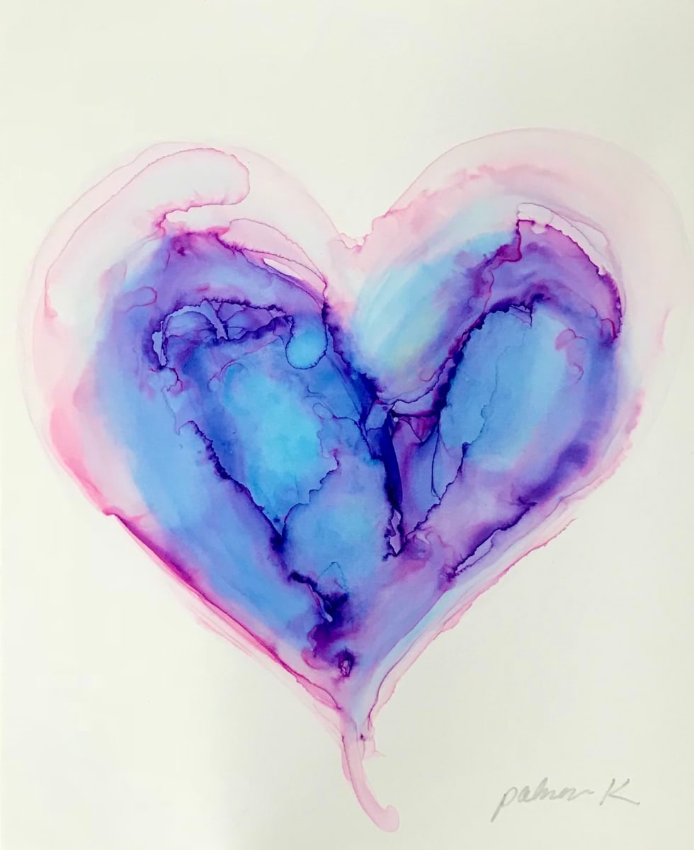 "Icy Blue Heart", Image 1.