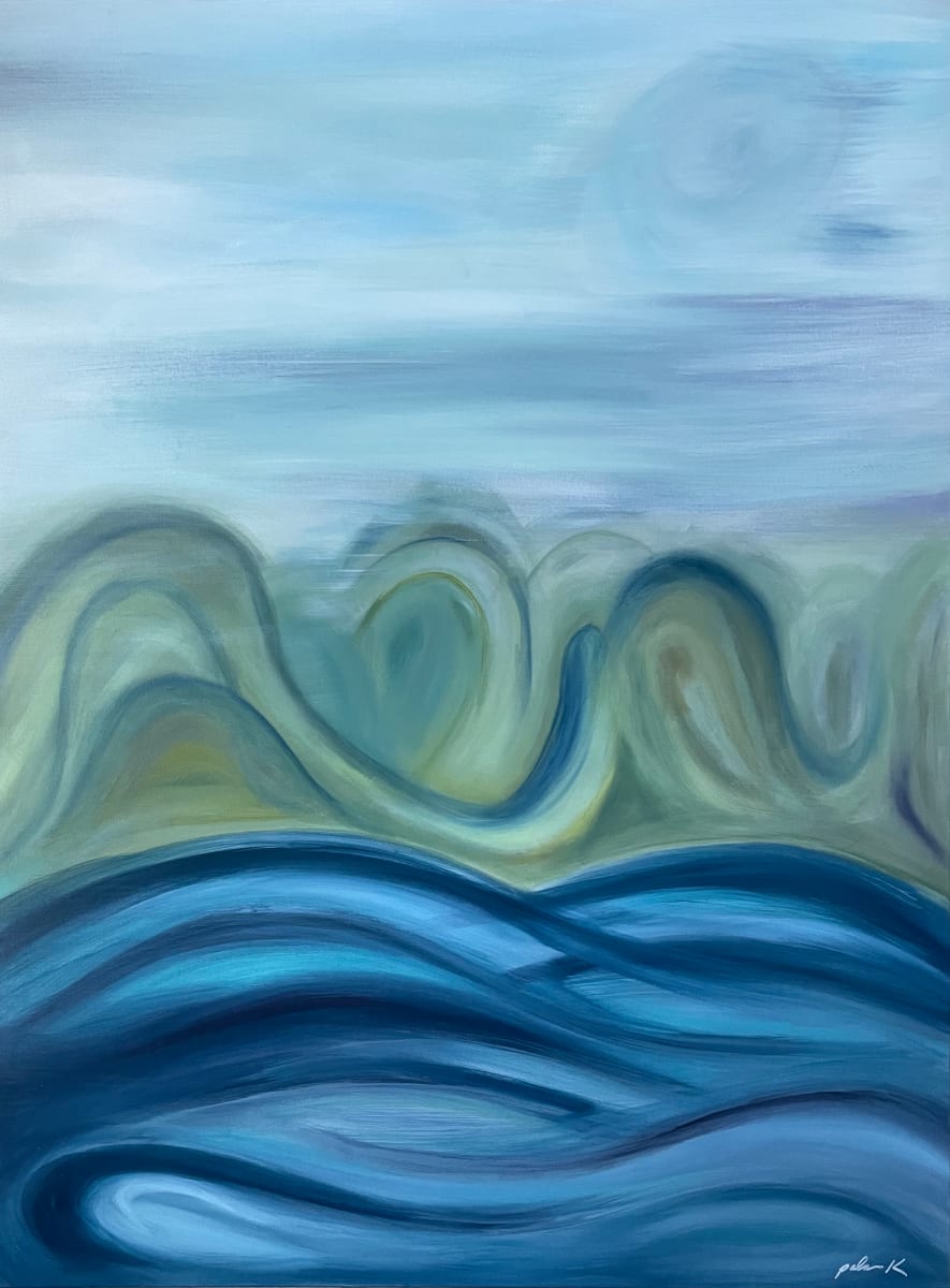 "Blue side of the Mountain by Karen Palmer 
