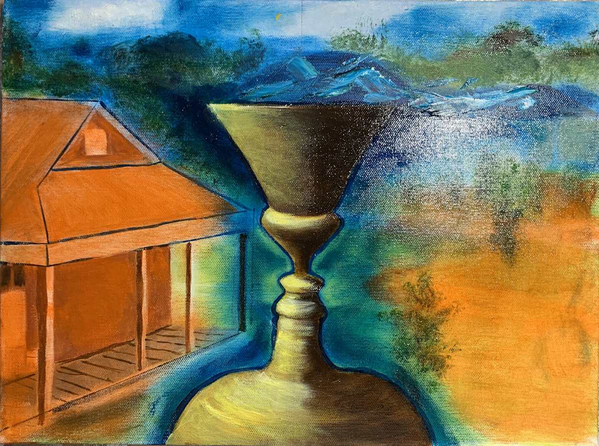 Chalice of Self Reflection by John Francis Steffen 