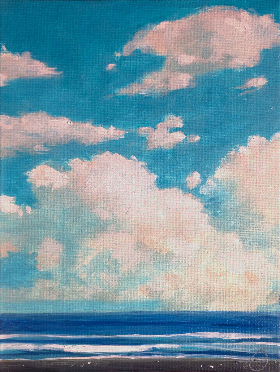 Deep Blue Horizon by Baron Wilson 
