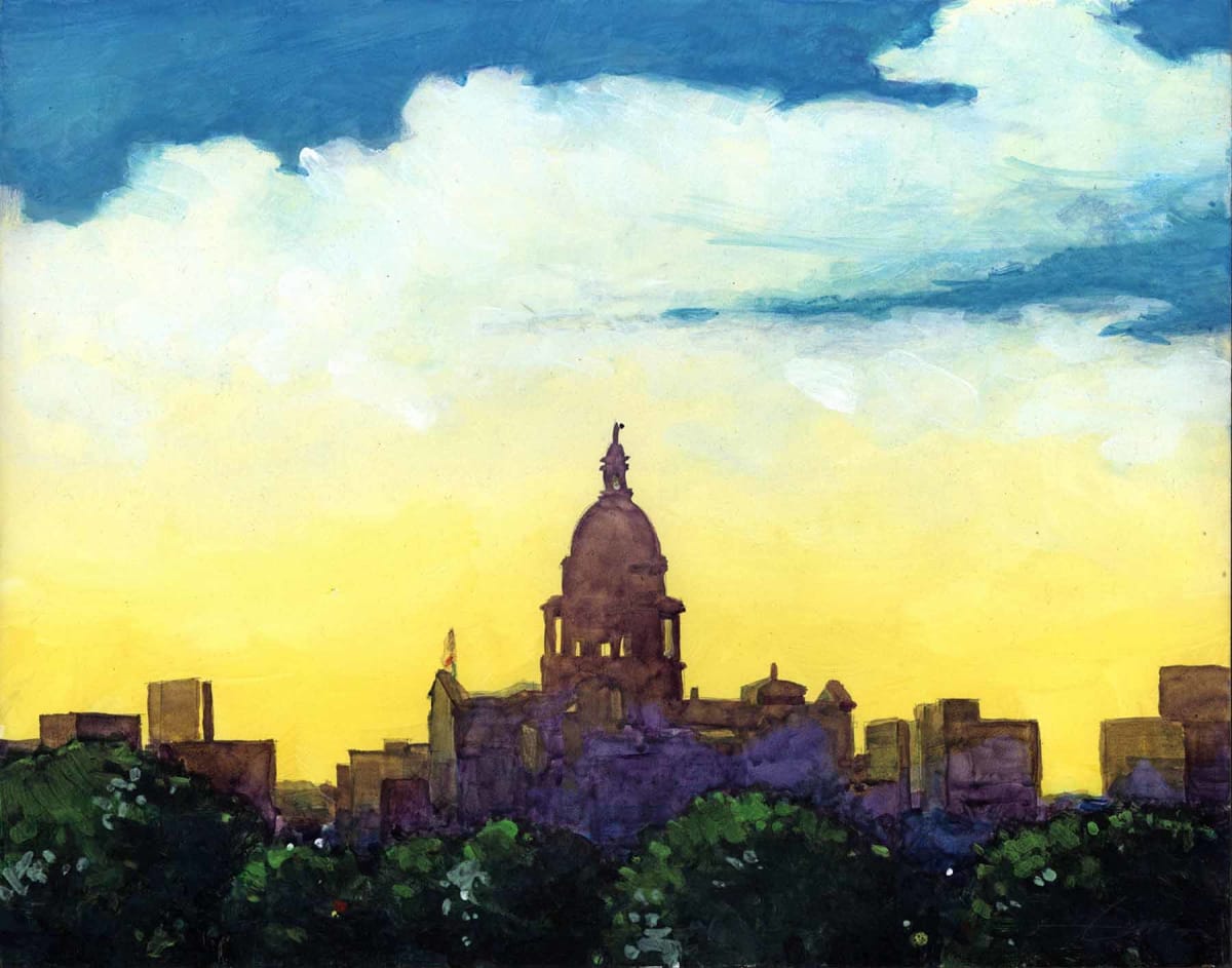 Eastside Capitol View by Baron Wilson 