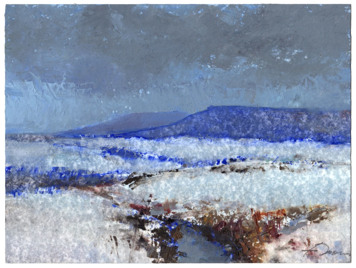 Trans Pecos Winter Sketch by Baron Wilson, Image 1.