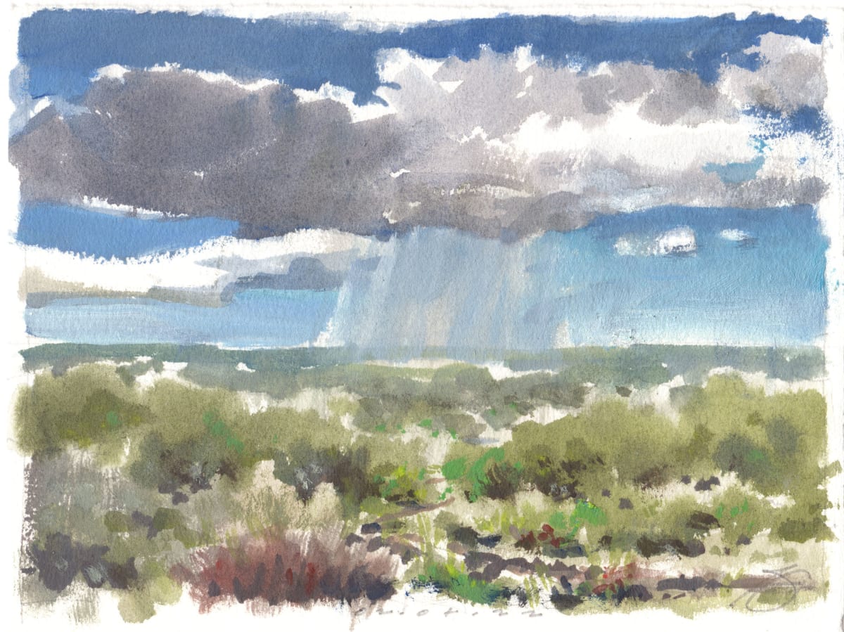 West Texas Rain Shower by Baron Wilson, Image 1.