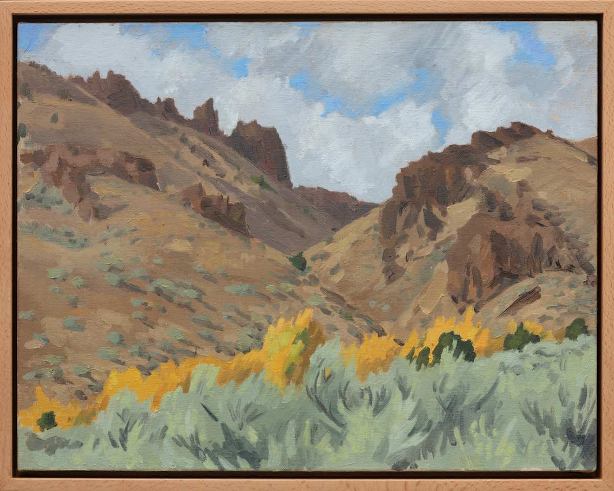 East Side of the Steens by Sarah F. Burns 