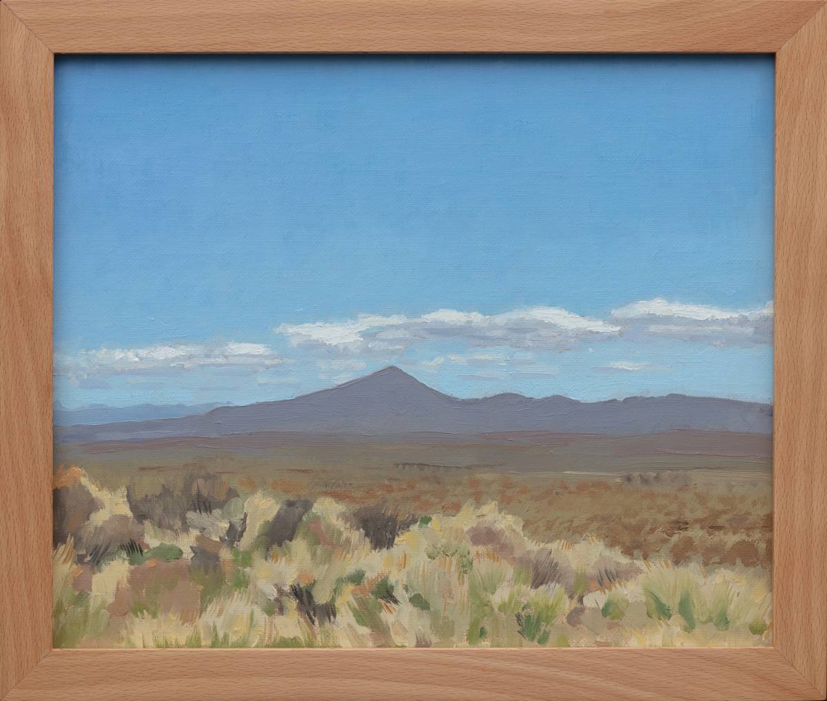 Beatys Butte, Seem From Robinson Draw at Hart Mountain National Antelope Refuge by Sarah F. Burns 
