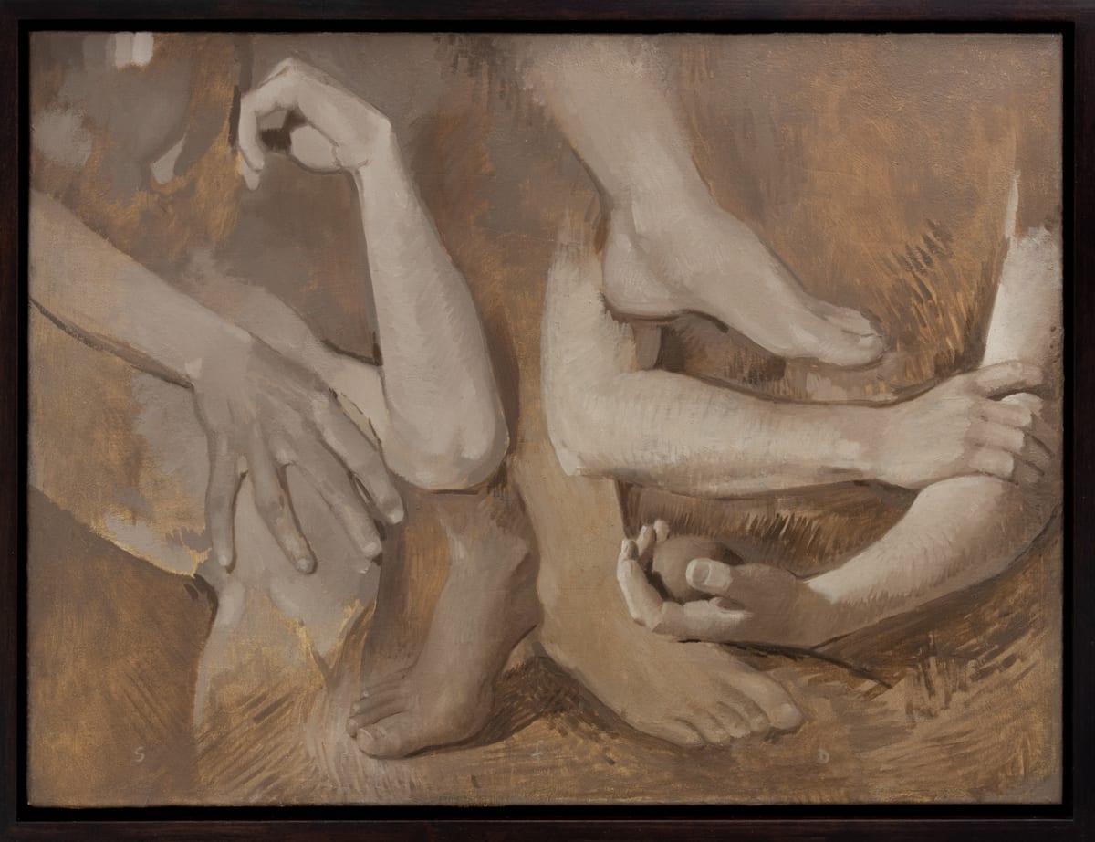Hands and Feet - Tribute to Ingres by Sarah F. Burns 