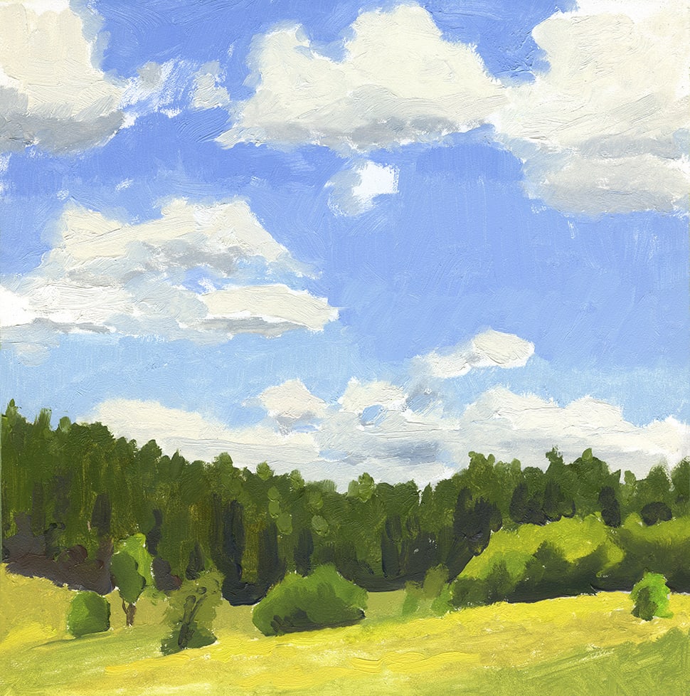 Gorgeous Day at Vesper Meadow by Sarah F. Burns 