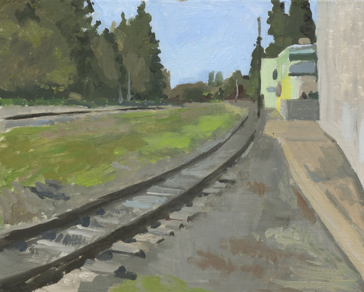 Railroad Tracks in Phoenix, OR 