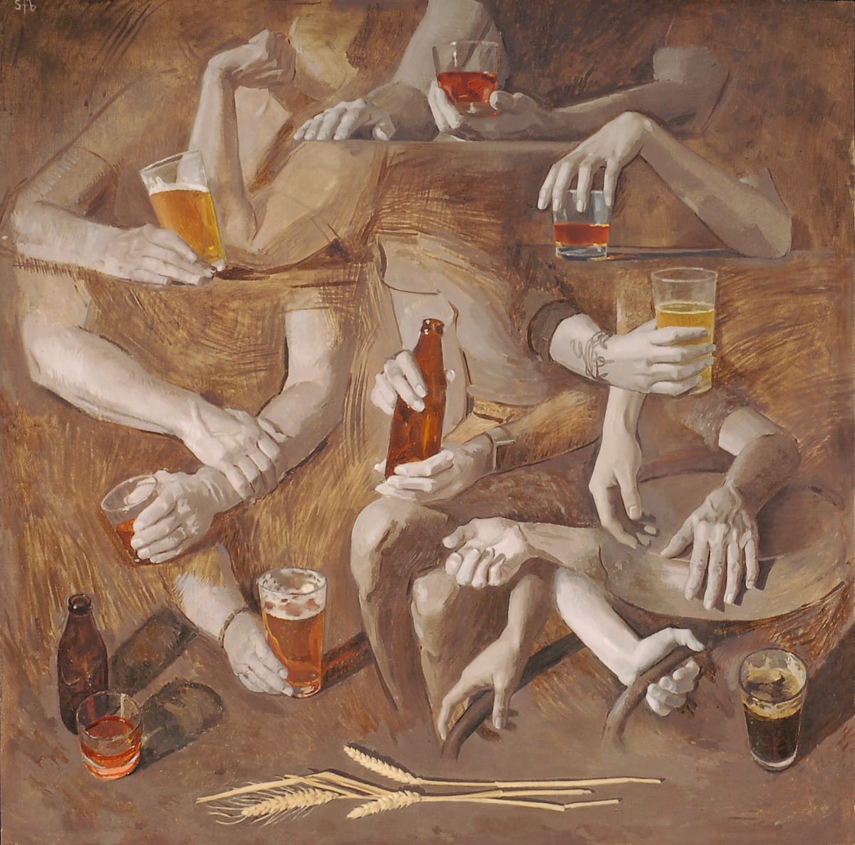 Rye Whiskey and Beer by Sarah F. Burns, Image 1.