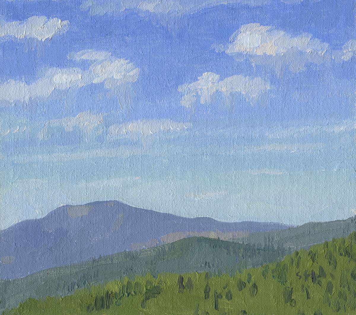 Wagner Butte Golden Hour by Sarah F. Burns 