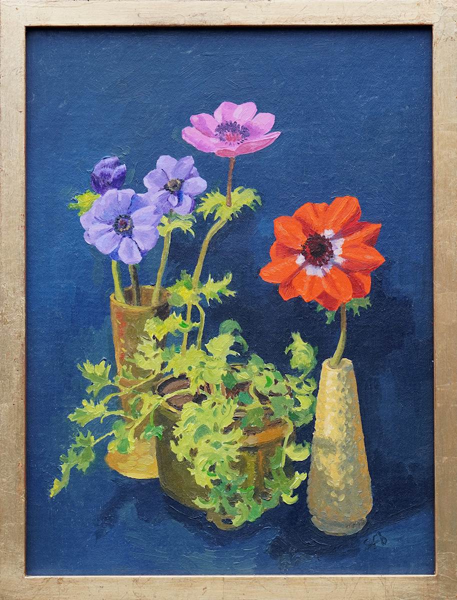 Anemones by Sarah F. Burns 